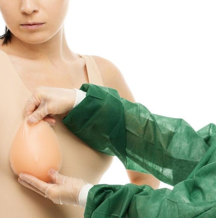 implantáty pro zvětšení prsou